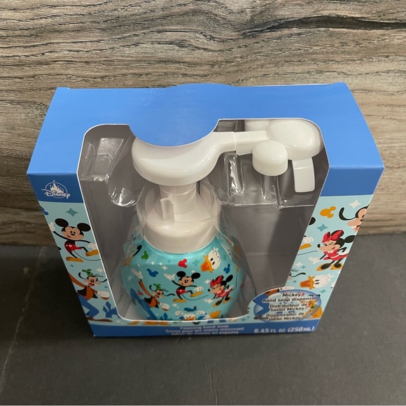 Disney Bath Disney Mickey Mouse Foaming Hand Soap Dispenser New In